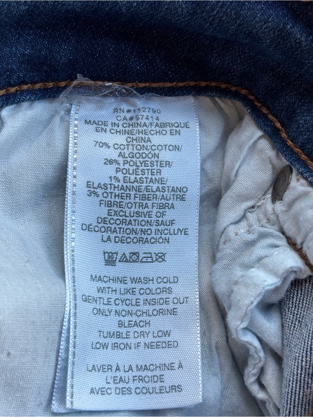 True Religion Becca Cargo Bootcut Jeans 30 Low Rise Y2K Rare Style - Picture 10 of 16
